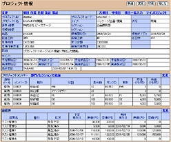 プロジェクト基本登録